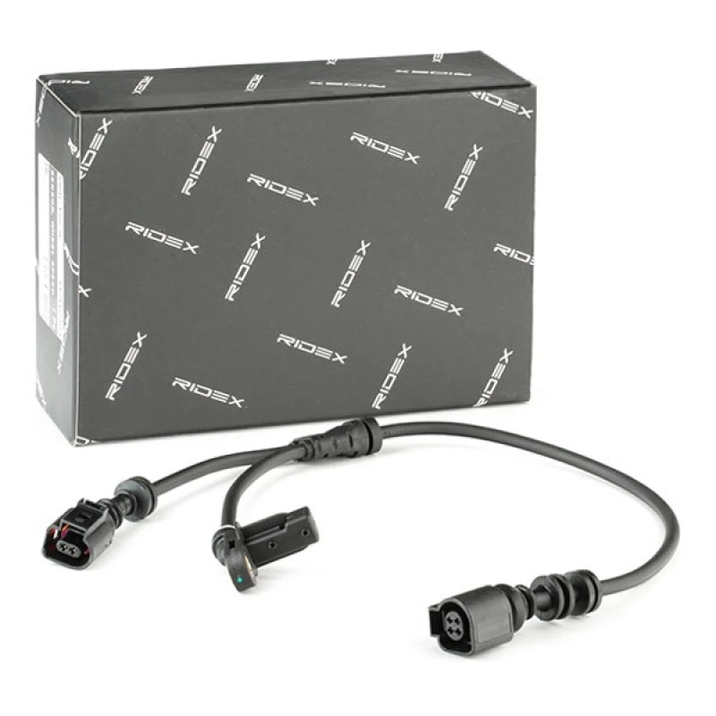 Image of RIDEX 412W0104 ABS Sensor Front axle both sides Sensor,wheel speed (412)