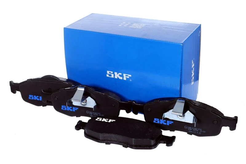 Image of SKF VKBP 80724 Brake pad set not prepared for wear warning indicator Brake Pad Set,disc brake (402)