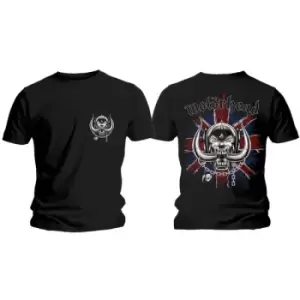 Image of Motorhead - British War Pig & Logo Unisex XX-Large T-Shirt - Black