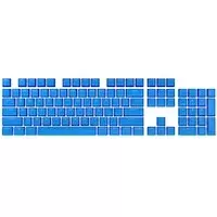 image of Corsair PBT Double-shot Pro Keycaps - Blue, UK Layout (CH-9911030-UK)