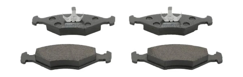 Image of FERODO FDB519 Brake pad set not prepared for wear warning indicator, without accessories, with piston clip Brake Pad Set,disc brake (402)