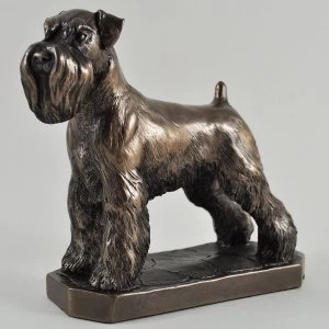Image of Schnauzer by David Geenty Cold Cast Bronze Sculpture