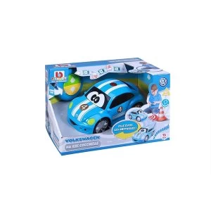 image of BB Junior VW Volkswagen Easy Play Radio Controlled Toy Car (Blue)