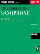 Image of technique of the saxophone scale studies