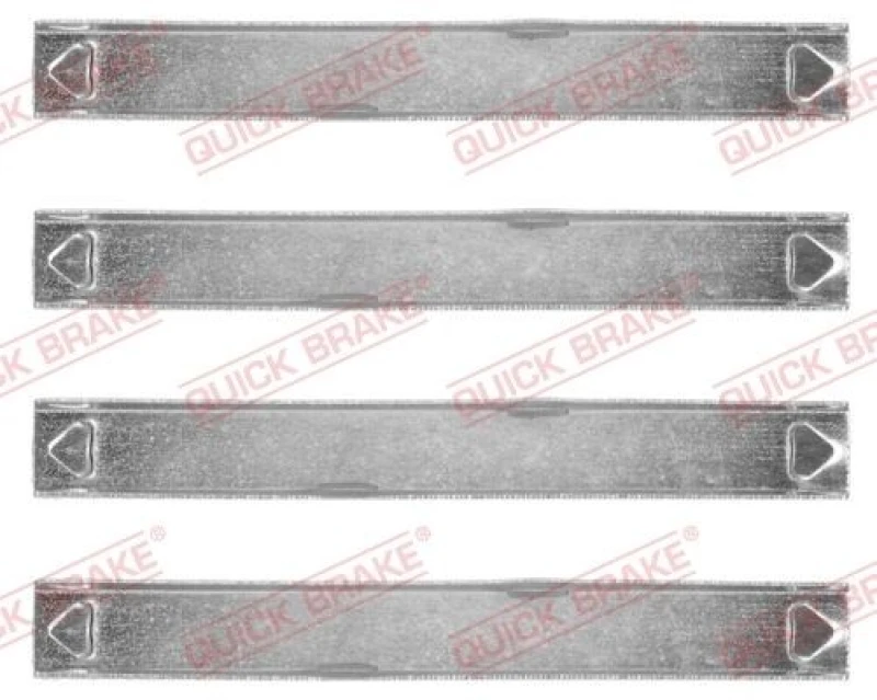Image of QUICK BRAKE Brake pad fitting kit QUICK BRAKE 109-1857
