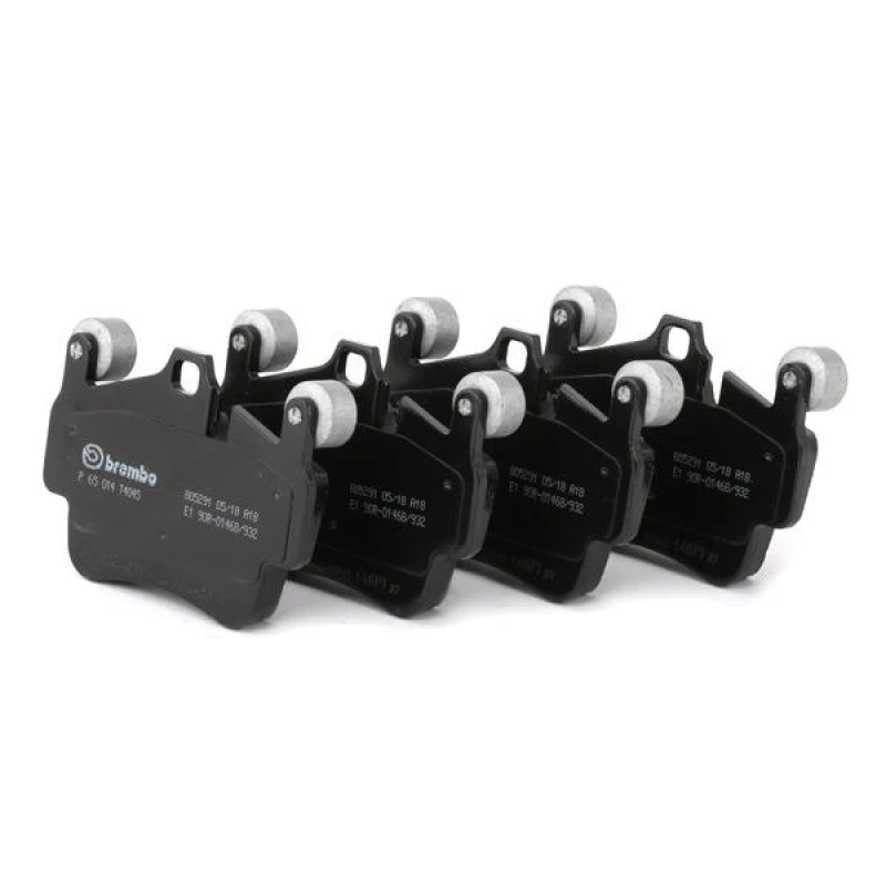 Image of RIDEX 402B0542 Brake pad set Front Axle, prepared for wear warning indicator, with counterweights Brake Pad Set,disc brake (402)