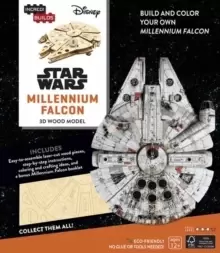 Image of IncrediBuilds: Star Wars: Millennium Falcon 3D Wood Model
