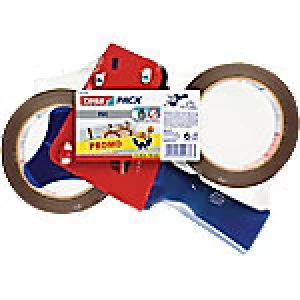Image of tesapack Tape Dispenser Gun Tesapack 4120 Red, Blue 19.9 x 6.5 x 24.9 cm