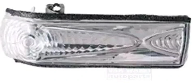 Image of VAN WEZEL 1638916 Turn Signal Right Exterior Mirror, Crystal clear, without bulb holder Indicator (62)