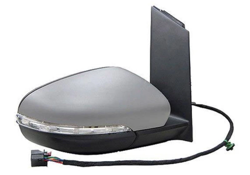 Image of ALKAR 9040146 Wing mirror Right, Electric, Convex, primed Outside Mirror (50)