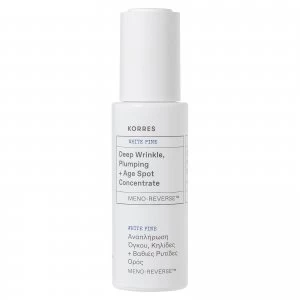 image of Korres White Pine Meno-Reverse Deep Wrinkle, Plumping + Age Spot Concentrate 30ml