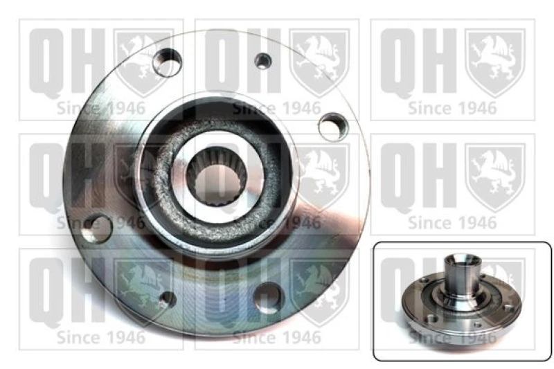 Image of QUINTON HAZELL Wheel Hub QUINTON HAZELL QWH161