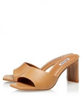 image of Dune London March Heeled Sandal - Camel