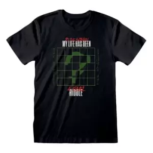Image of The Batman T-Shirt A Cruel Riddle Size L