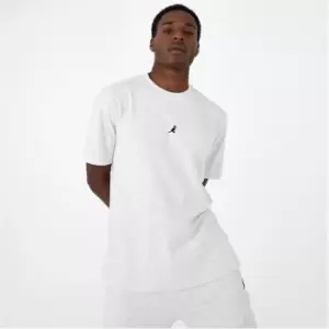 Image of Kangol Logo Crew T-Shirt - Grey