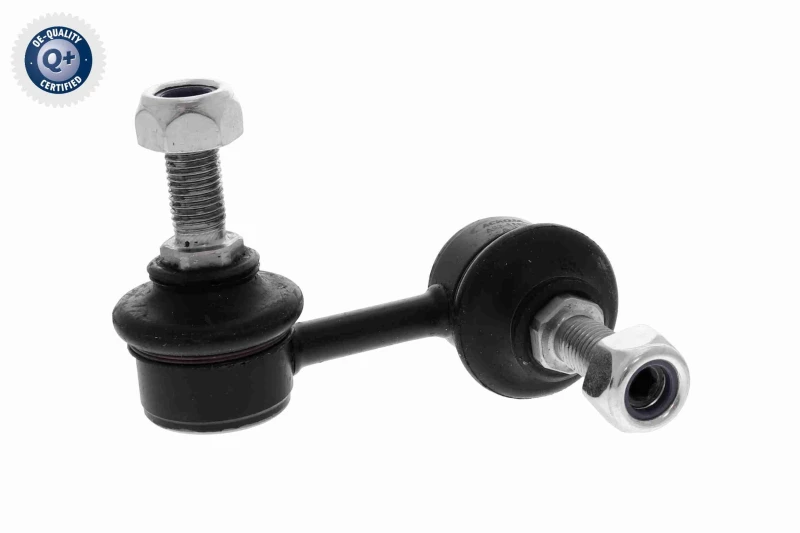 Image of ACKOJA A52-1183 Anti-roll bar link Q+, original equipment manufacturer quality Front Axle Left Link Stabiliser (3229)