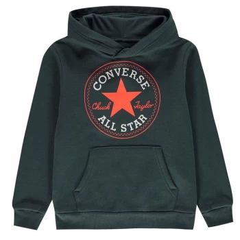 image of Converse Patch Hoodie Junior Boys - Faded Spruce