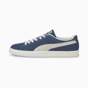 image of Womens PUMA x Butter Goods Basket Vintage Trainers, Dark Denim/Whisper White Size 8 Shoes