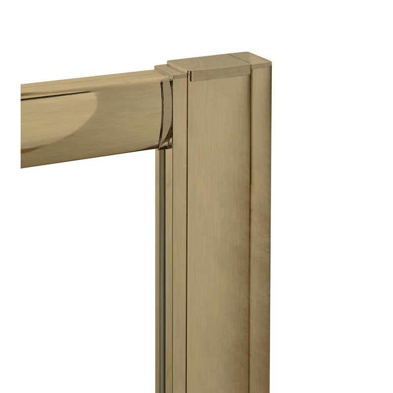 Image of nuie Rene 1900mm Profile Extension Kit for Rene Enclosures - Brown, Brown PEKSQ190BB