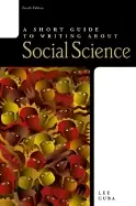 Image of short guide to writing about social science