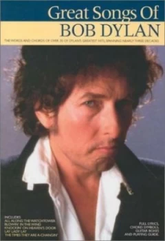 Image of Great Songs of Bob Dylan by Bob Dylan Book