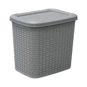 Image of JVL 10L Loop Storage Box - Grey