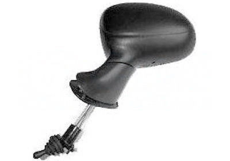 Image of VAN WEZEL 8107803 Wing mirror * HAGUS * Left, black, Internal Adjustment Outside Mirror (50)
