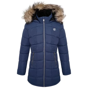 Image of Dare 2b Girls Striking Half Zip Fleece - Dark Denim