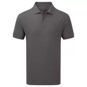 Image of Premier Unisex Adult HeiQ Viroblock Polo Shirt (4XL) (Dark Grey)