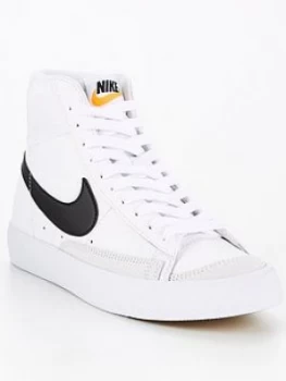 Image of Nike Blazer Mid 77 Junior - White Black