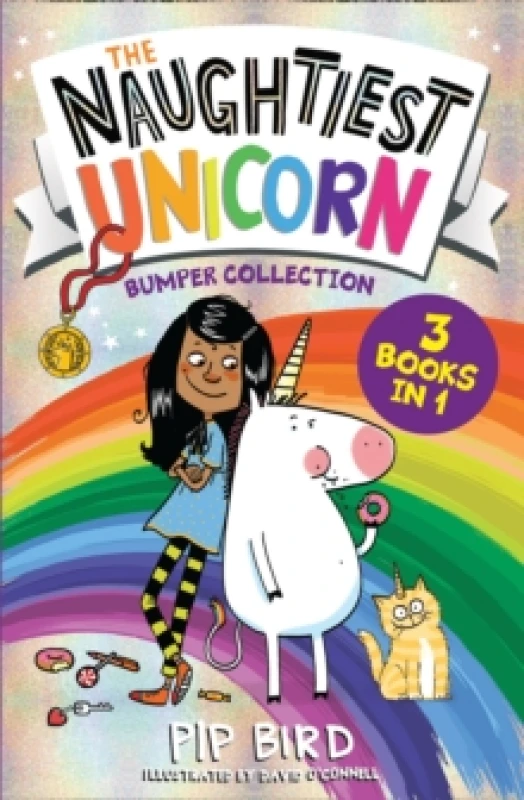 Image of Pip Bird The Naughtiest Unicorn Bumper Collection Book Multi unisex