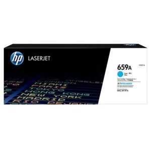 Image of HP 659A Cyan Laser Toner Ink Cartridge