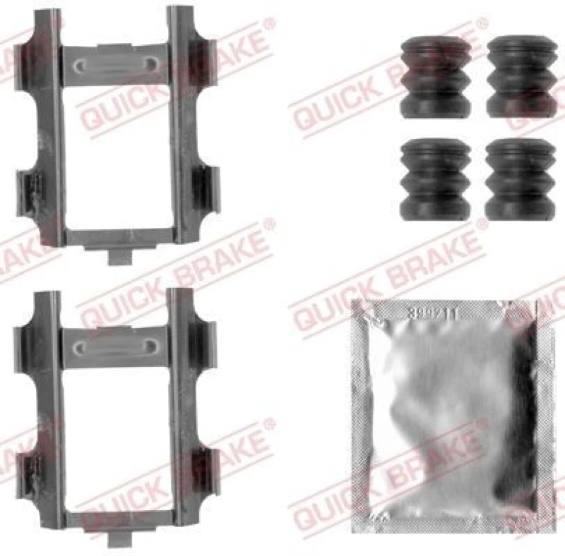 Image of QUICK BRAKE Brake pad fitting kit QUICK BRAKE 109-1793