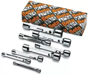 Image of Beta Tools 930/S13 13pc H'Duty Dbl End BiHex Tubular Socket Wrench Set 009300083