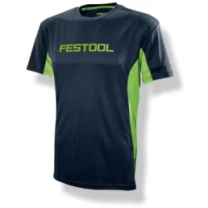 Image of Festool Fan Mens Training T Shirt Blue L