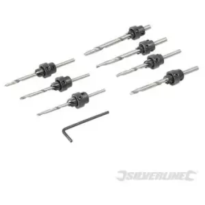 Image of Silverline (273222) Drill & Countersink Set 7pce 3 - 6mm