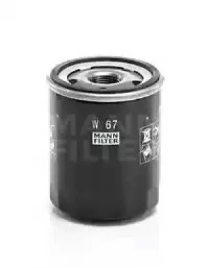 image of Oil Filter W67 By Mann