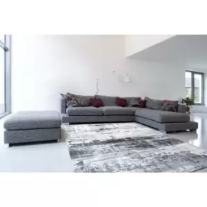 image of Galleria 063 0378 6656 160cm x 230cm Rectangle - Grey