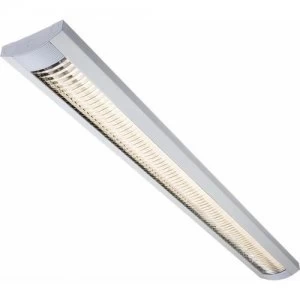 image of KnightsBridge 2x58W 5ft Surface Mounted HF Fluorescent Fitting - Grey