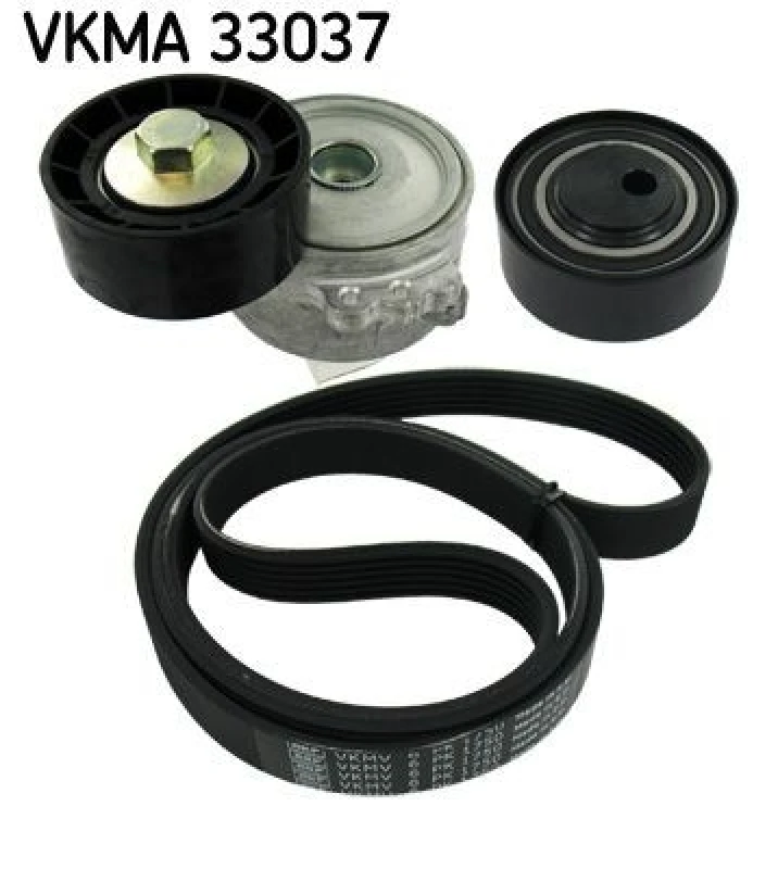 Image of SKF V-Ribbed Belt Set SKF VKMA 33037