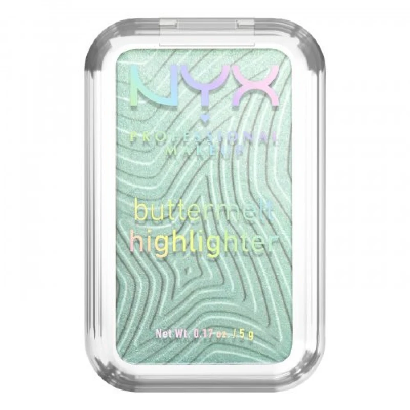 Image of NYX Professional Makeup Buttermelt Highlighter Butta Mint