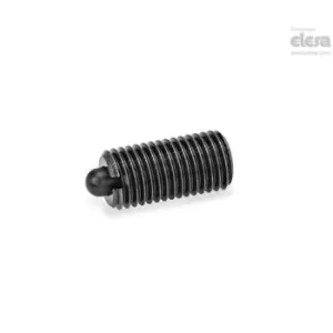 Image of ELESA Bolt spring plunger-GN 616-M8-SS