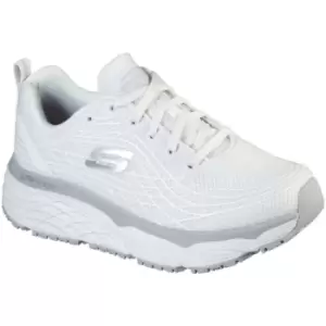 image of Skechers Womens/Ladies Max Cushioning Elite Sr Safety Shoes (3 UK) (White) - White