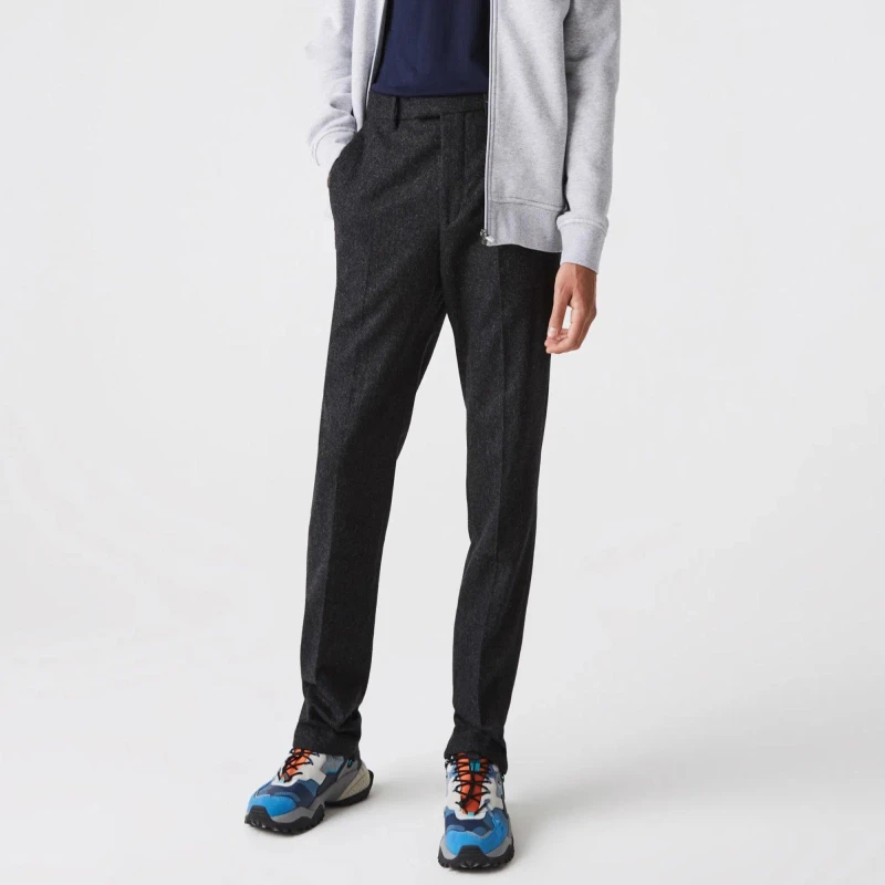 Image of Lacoste Mens Straight Chinos Lightning Chine male 48W R