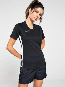 Image of Nike Academy S/S Top - Black