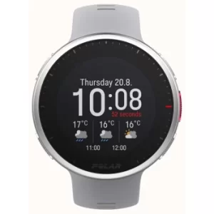 Image of Polar Vantage V2 H10 HR Sensor Quartz Digital Dial Grey Rubber Strap Smartwatch 90083650