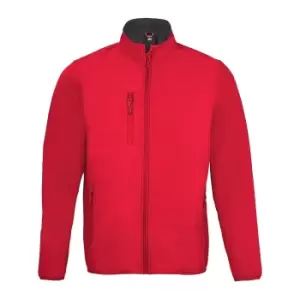 Image of SOLS Mens Radian Soft Shell Jacket (4XL) (Pepper Red)