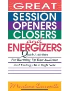 Image of great session openers closers and energizers quick activities for warming u