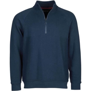 Image of Barbour Wear Half Zip Jumper - Navy NY91