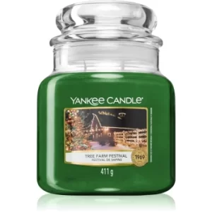 Image of Yankee Candle Original Medium Jar Tree Farm Festival
